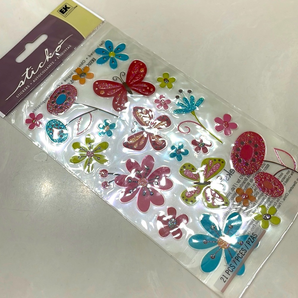 NIP Sticker sheet scrapbooking crafting